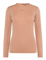 Craft - Adv Essence Ls Tee 2 W - Sportiniai marškinėliai ilgomis rankovėmis - Smėlio