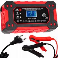 BLOW automatinis akumuliatorių įkroviklis 12V 10A su LCD ekranu ir remonto funkcija