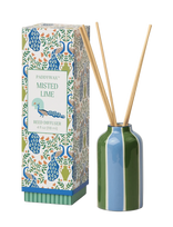 Paddywax - Diffuser I Keramik Adopo Peacock 118 Ml - Misted Lime - Kvapų difuzorius - Marga / raštuota