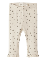 Lil'Atelier - Nbflago Mer Slim Leggings Lil - Tamprės - Kreminė spalva