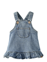 Lil'Atelier - Nbfkarole Dnm Skirtall 2433-Cj Lil - Kūdikių suknelė be rankovių - Mėlyna
