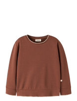 Lil'Atelier - Nmfkilano Rik Ls Loose Sweat Lil - Megztinis - Ruda