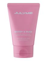 Julyme - Perfume Glow Milk Hair Essence Woody & Musk - Nenuplaunama plaukų priemonė - Nude