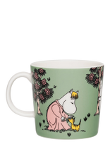 Arabia - Moomin Mug 0,3L Loving Care - Kavos puodelis - Žalia