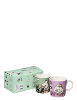 Arabia - Moomin Mug 0,3L Sh & Lc 2Pc - Kavos puodelis - Marga / raštuota