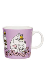 Arabia - Moomin Mug 0,3L Sweethearts - Kavos puodelis - Violetinė