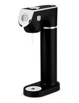 Berlingerhaus - Soda Maker With 2 Bottles And Barometer, Universal Co2 Cylinders Size, Matt Black - Soda Machines - Juoda