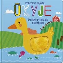 Paliesk ir pajusk. Ūkyje. Su liečiamaisiais paviršiais