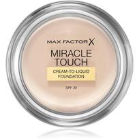 Max Factor Miracle Touch drėkinamasis kreminės konsistencijos makiažo pagrindas SPF 30 atspalvis Rose Ivory 11,5 g