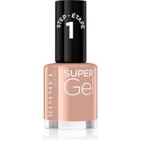 Rimmel Super Gel gelinis nagų lakas, stingstantis be UV / LED lempos atspalvis 022 Shamelessly 12 ml