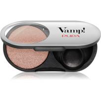PUPA Milano Vamp! Radiant Baked Eyeshadow ilgai išliekantys blizgūs akių šešėliai atspalvis 406 Desert Nude - Matt 1 g