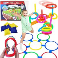 WOOPIE 3in1 Serso klasės žaidimas WOOPIE Cornhole Target Bag Toss