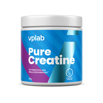 VPLAB Pure Creatine Monohydrate, milteliai, 300 g.