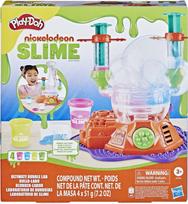 Šlykštuko - gleivių gamybos rinkinys Hasbro Play-Doh Nickelodeon Ultimate Bubble Lab, įvairių spalvų