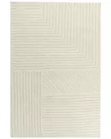 Kilimas ABEGUM smėlio spalvos 200 x 300 cm vilnonis