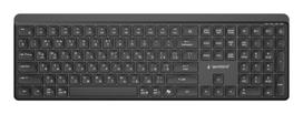 Gembird KB-WPS-03-CYRL | Keyboard | Wireless | Cyrillic | Bluetooth | Black|KB-WPS-03-CYRL