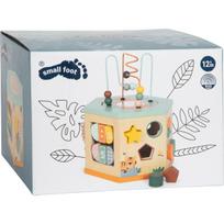 Small Foot Motorikas aktivitāšu kubs ar 7 pusēm Safari