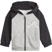 Adidas Sportinis Kostiumas Vaikams I Bos Logo Fz J Grey Black GT9500