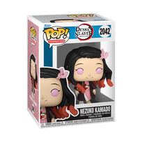 FUNKO  POP! Vinilinė figūrėlė: Demon Slayer - Nezuko Kamado (Smiling)