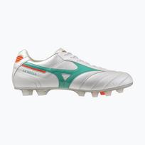 Futbolo batai Mizuno Morelia II Elite FG white/arcadia/lava orange