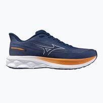 Vyriški bėgimo batai Mizuno Wave Skyrise 7 estate blue/white/coral rose