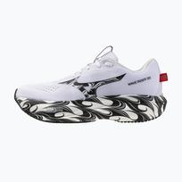 Vyriški bėgimo batai Mizuno Wave Rider 30 Disclosure white/black/high risk red