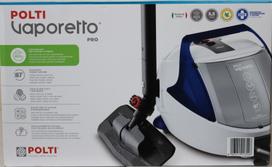 SALE OUT. | Polti | Steam cleaner | PTEU0313 Vaporetto Pro 100 Eco Power | Power 1900 W | Steam pressure 5.5 bar | Water tank capacity 2 L | White/Blue | DAMAGED PACKAGING