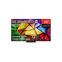 LG  4K evo AI Mini RGB TV | 65MRGB87B3B | 65 | Smart TV | webOS | UHD | Black | 65MRGB87B3B.AEU | 8806096737453