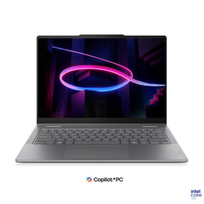 Lenovo Yoga 7 2-in-1 14IPH11 Luna Grey - 14", OLED, Touchscreen, WUXGA (1920×1200), Blizgus | Intel Core Ultra 5 322 | 16GB LPDDR5X | 512GB SSD | Intel Graphics | Windows 11 Home | EN | apšvietimas yra | 24 men.