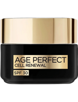 L'Oréal Paris - L'oréal Paris Age Perfect Cell Renewal Day Cream Spf30 For Normal Skin 50 Ml - Dieninis veido kremas - Nude