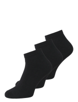 Jack & Jones - Jacbasic Bamboo Short Sock 3 Pack Noos - Kojinės iki kulkšnių - Juoda