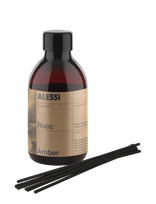 Alessi - Refill And Rattan Reed Fragrance Amber - Kvapų difuzorius - Nude