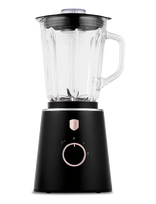 Berlingerhaus - Table Blender With 1,5 L Glass Jar, 1000 W, Black- Rose Gold - Maišytuvai ir trintuvai - Juoda