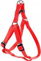 Petnešos šunims Zolux Nylon Vest-Shape, raudona sp., 20 mm