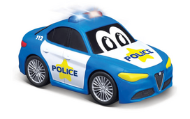 Žaislinė policijos mašina BB Junior Alfa Romeo 16-81211, mėlyna sp.