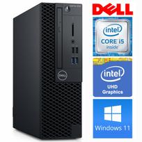 Stacionarus kompiuteris Dell OptiPlex, atnaujintas i5-8400, 512GB, DDR4 16GB, SSD 512GB, Intel UHD Graphics 630 Dynamic, Windows 11 Pro 3060 SFF