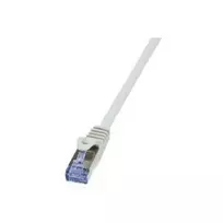 LogiLink Cat6a S/FTP RJ-45 1,5 m pilkas tinklo kabelis