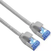 ROLINE S/FTP Patch kabelis Cat.6A TPE PoE atsparus mazgams pilkas 2m - Tinklo kabelis - CAT 6a (21.15.4312)