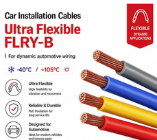Car installation single-core cable brown FLRY-B 16.0mm² price for 1 meter