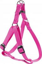 Petnešos šunims Zolux Nylon Vest-Shape, purpurinė (magenta) sp., 15 mm