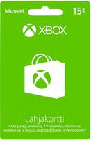 Microsoft XBOX / Windows dovanų kortelė 15 eurų, aktyvinimo kortelė