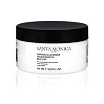 SANTA MONICA šalto parafino vaškas apelsinų ir levandų kvapo 175 ml.