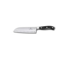 Victorinox - virtuvinis santoku peilis GRAND MAITRE, 17 cm, juodas