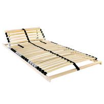 Lamelinis lovos pagrindas Ruda 80 x 190 cm Kietas bukas medis