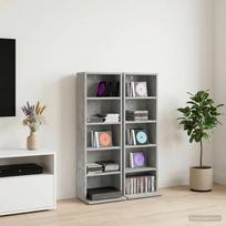 CD spinta 2 vnt. Betono pilka 33 x 23,5 x 97,5 cm