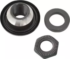 Konusas, veržlė ir tarpinė galinei stebulei Shimano FH-M525/529/756