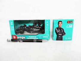BBURAGO 1:43 lenktyninis automodelis Mercedes AMG Petronas F1 W14 E, 18-38080