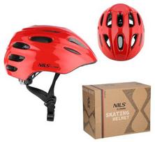 MTW01 LED ŠALMAS RAUDONAS DYDIS. S (44-50 cm) NILS EXTREME