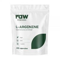 RAW POWDERS maisto papildas L-ARGININAS 500 mg, 100 kaps.