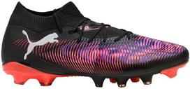 Carruzzo PUMA Future 8 Match FG/AG Futbolas Unisekso stiliaus Juoda, Multi spalvos